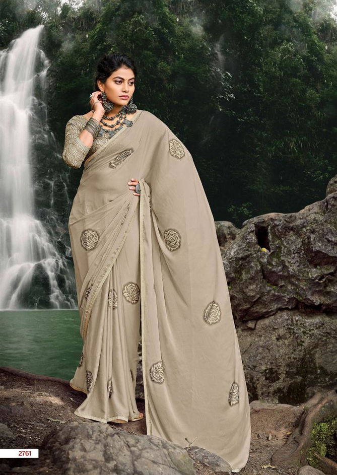 Kashvi Prisha Printed Silk Fancy Casual Wear Designer Saree Collection